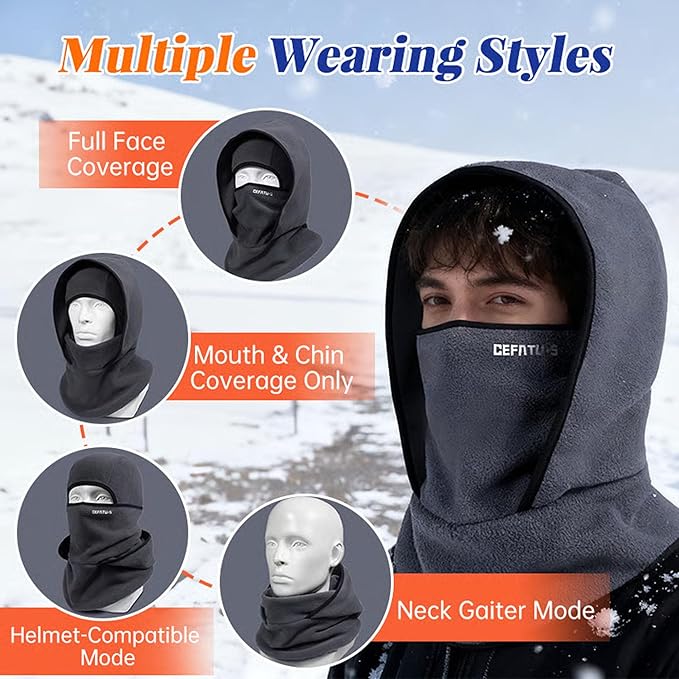 SnugShield Fleece Hood