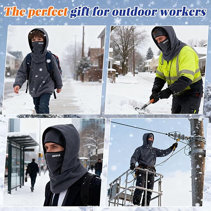 SnugShield Fleece Hood